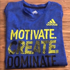 Adidas Youth Boys active tee.